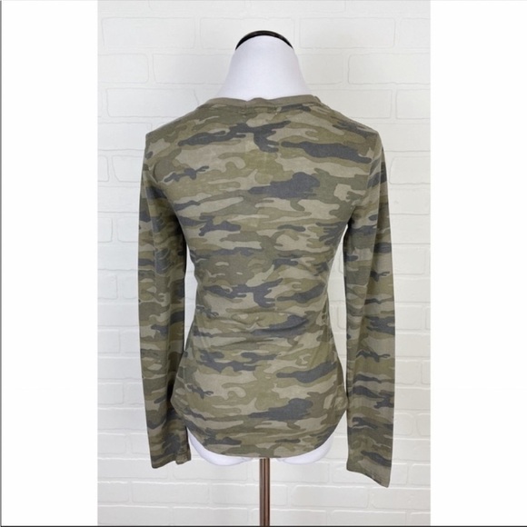 Nwt Ultra Flirt Camo Print Top - Picture 5 of 7